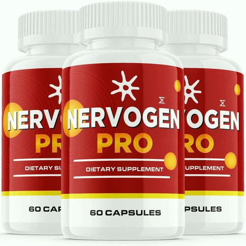 (3 Pack) Nervogen Pro Supplement (180 Capsules)