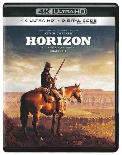 Horizon An American Saga Chapter 1 4K UHD Blu-ray  NEW