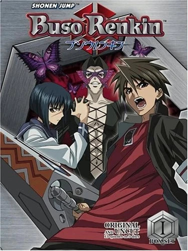 Buso Renkin Uncut Box Set 1 DVD