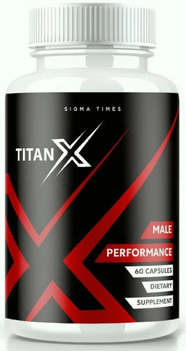 Titan X Male Health Pills to Boost Performance and Endurance 60ct