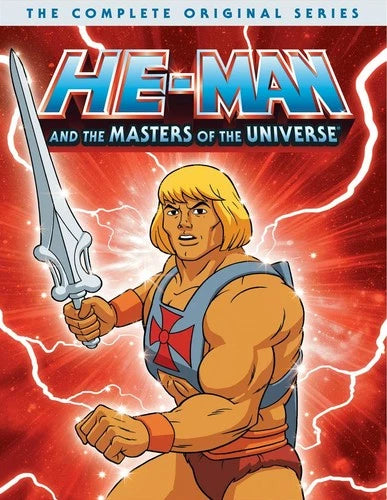 He-Man and the Masters of the Universe The Complete Series DVD John Erwin