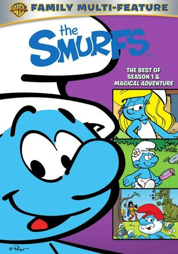 The Smurfs Season 1 - Vol 1 & 2 / The Smurfs A Magical Adventure DVD  NE