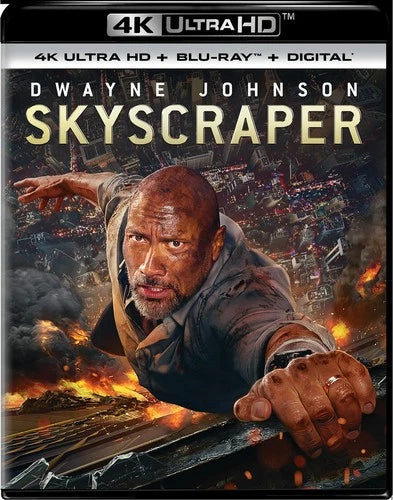 Skyscraper 4K UHD Blu-ray Dwayne Johnson NEW