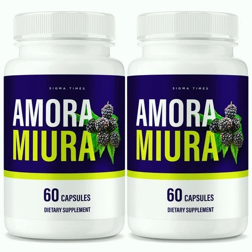 (2 Pack) Amora Miura Capsules, AmoraMiura Metabolism Support for Weight Loss