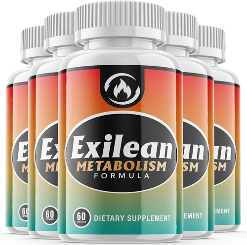 (5 Pack) Exilean Metabolism Formula for Weight Loss and Energy (300 Capsules)