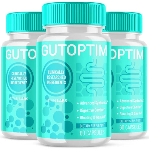 (3 Pack) Gutoptim Probiotic Gut Health Formula Enhance Digestion (180 Capsules)