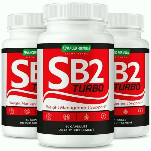 (3 Pack) SB2 Turbo Capsules - Premium SB2Turbo for Healthy Weight Loss