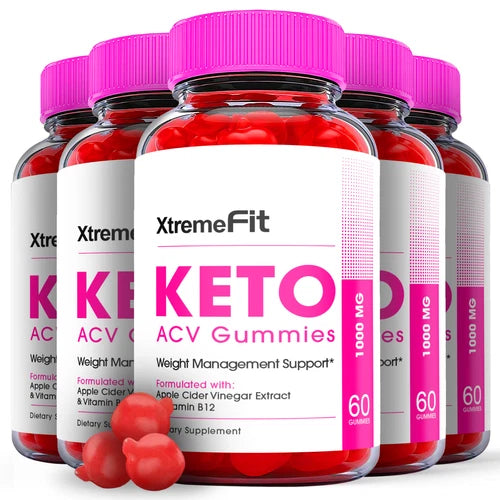 (5 Pack) Xtreme Fit Keto ACV Gummies, Xtreme Fit Keto Weight Loss (300 Gummies)