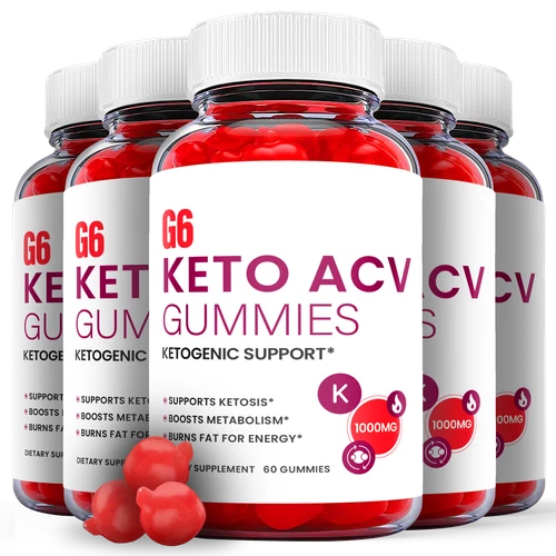 G6 Keto Gummies - G6 Keto ACV Gummys For Weight Loss ORIGINAL - 5 Pack