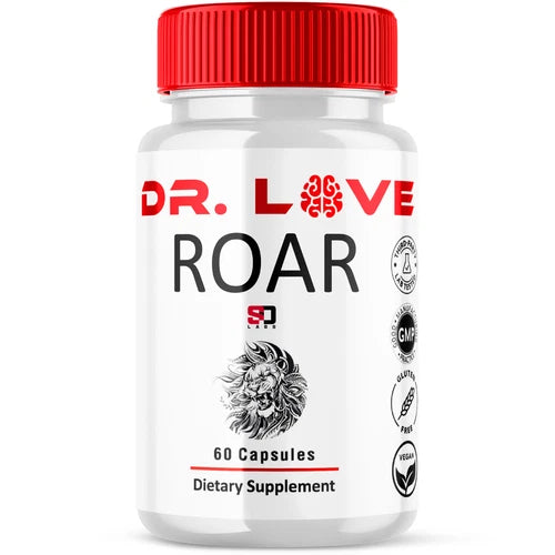 Dr. Love Roar Supports Energy and Vitality Male Health Supplement 60 Capsules