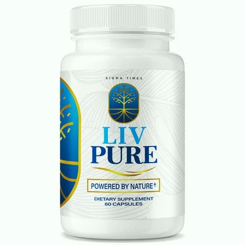 Liv Pure Capsules For Liver Detox Support - Liv Pure Weight Loss Pills -1 Bottle