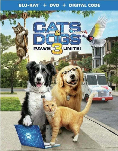 Cats & Dogs 3 Paws Unite! Blu-ray