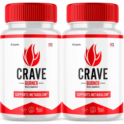 Crave Burner Advanced Weight Management Formula Supports Metabolism (2 Pack)