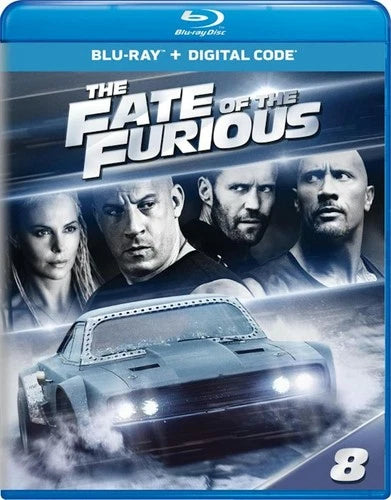Fast & Furious 8 The Fate of the Furious Blu-ray Dwayne Johnson