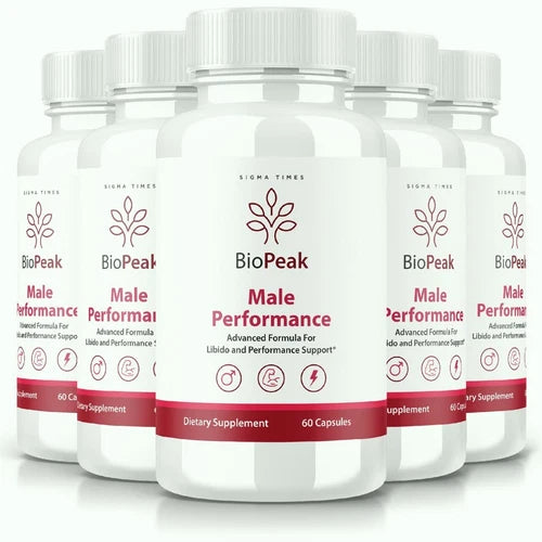 (5 Pack) BioPeak Men Enhancement Capsules, BioPeak Pills Last longer BiggerD