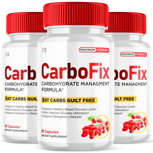 CarboFix Supports Carbohydrate Management and Blood Health (3 Pack)