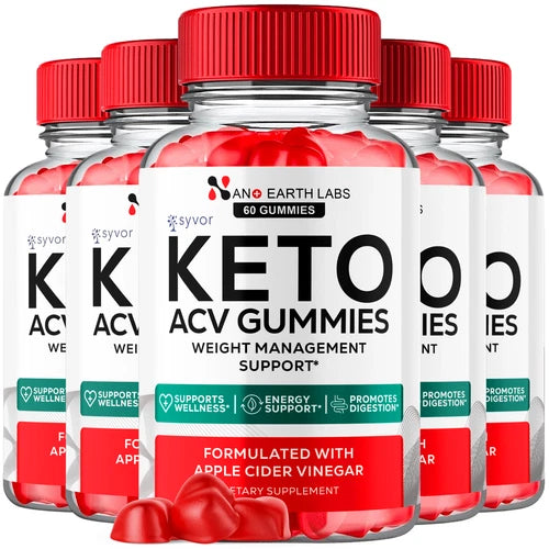 Nano Earth Labs Keto ACV Gummies 1000MG Advanced Formula Vitamin 300 Gummies