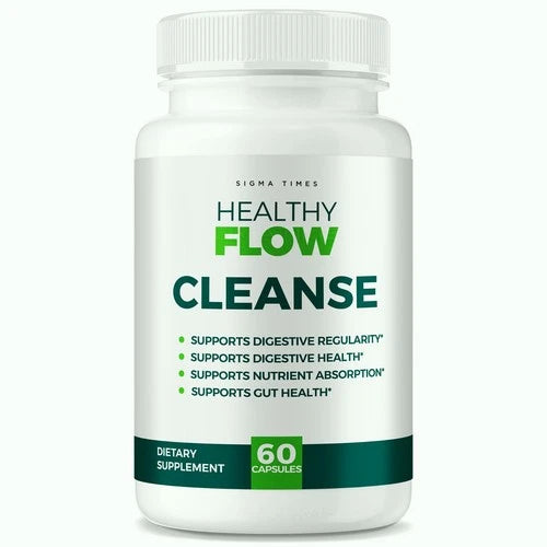 Healthy Flow Cleanse - HealthyFlow Cleanse & Detox Support for Digestion 60ct