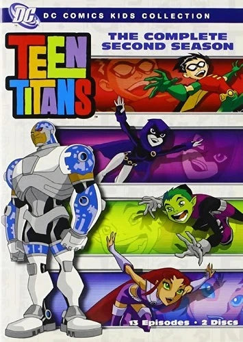 Teen Titans The Complete Second Season DVD Greg Cipes
