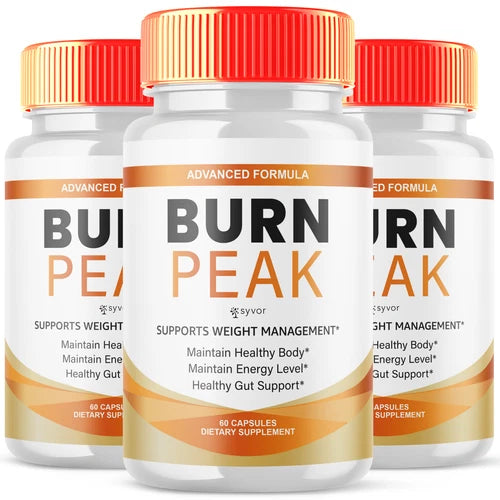 (3 Pack) Burn Peak Advanced Formula Natural Energy & Fitness Vitamin 180 Capsule