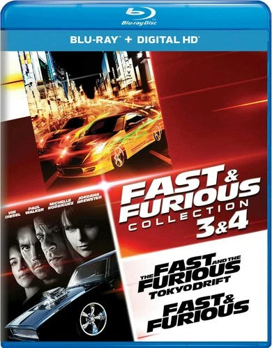 Fast & Furious Collection 3 & 4 Blu-ray Lucas Black