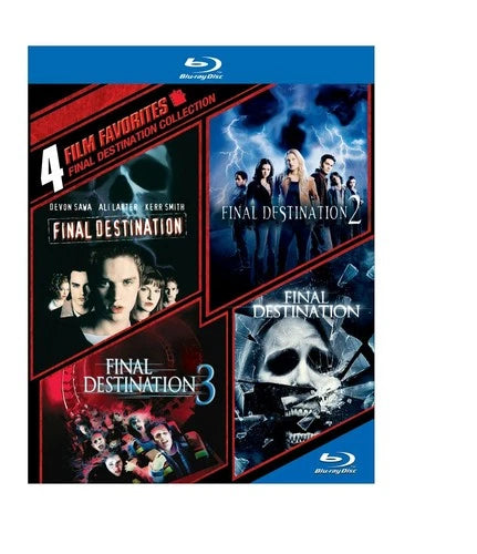 Final Destination Quadrilogy Blu-ray Bobby Campo
