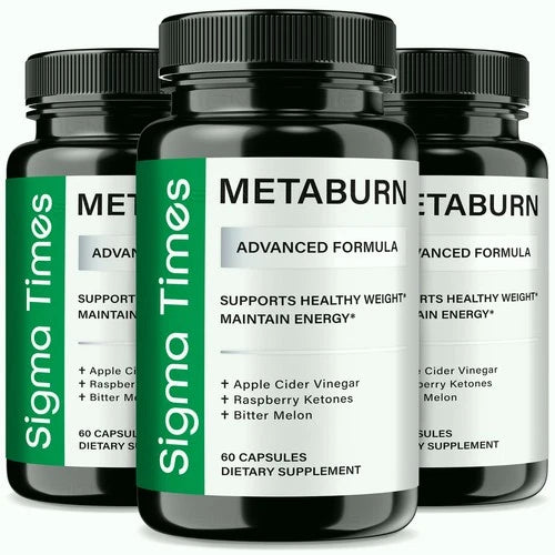 (3 Pack) MetaBurn Weight Loss - Meta Burn Metabolism and Detox Supplement