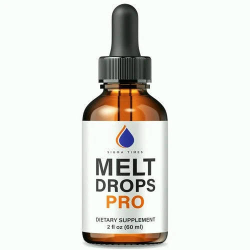 Melt Drops Pro for Weight Loss - Premium Fat-Burning Support Formula (30 servs.)