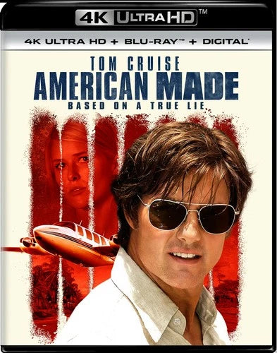 American Made 4K UHD Blu-ray Tom Cruise NEW