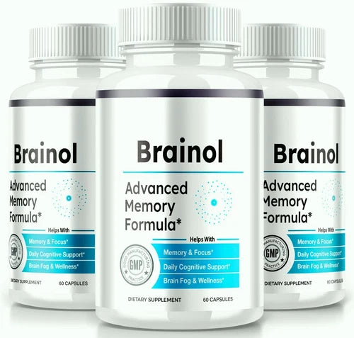 (3 Pack) Brainol Advanced Memory Formula for Ultimate Brain Optimization