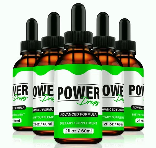 (5 Pack) Power Drops for Men, Power ed Drops to Boost Stamina and Performance