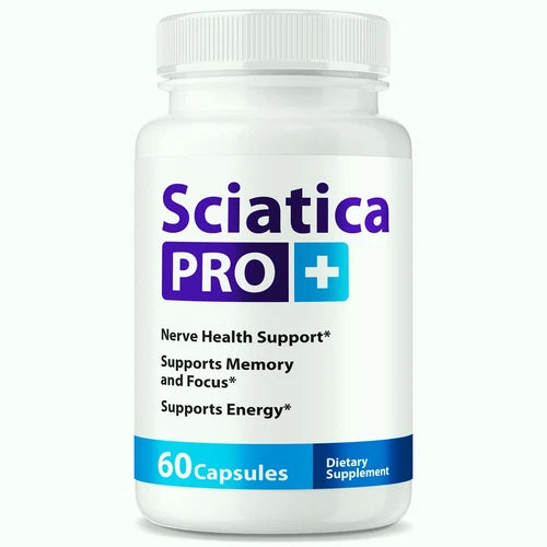 Sciatica Pro+ Pills for Nerve Health, Sciatica Pro Plus Nerve Support 60ct
