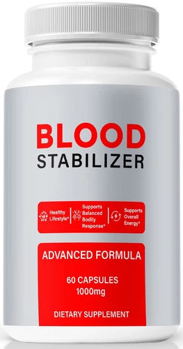 Blood Stabilizer Capsules,  All-Natural Health Support Formula 60ct