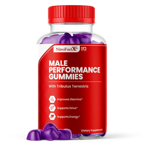 (1 Pack) Nitro Fuel X Gummies For Men Advanced Performance Supplement 60 Gummys