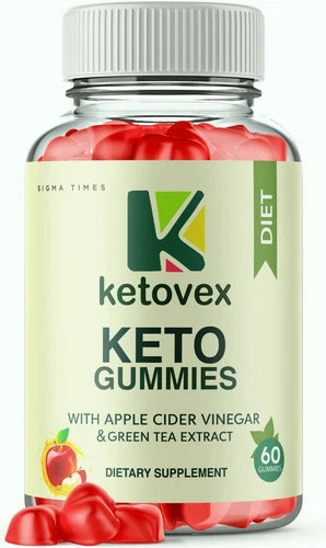 Ketovex Keto ACV Gummies for Appetite Control, Keto vex for Weight Loss 60ct