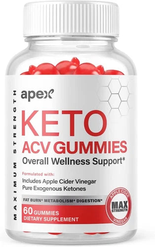 Apex Keto Gummies - Apex Keto ACV Gummys For Weight Loss ORIGINAL - 1 Pack