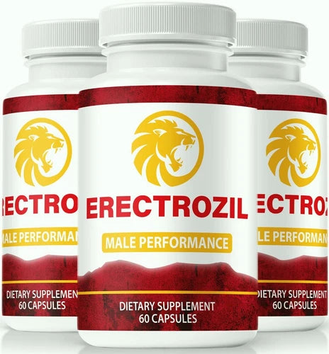 (3 Pack) Erectrozil Pills for Men, Erectrozil Performance Pills for Male Health