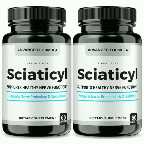 (2 Pack) Sciaticyl Capsules - Advanced Nerve Health Support Formula