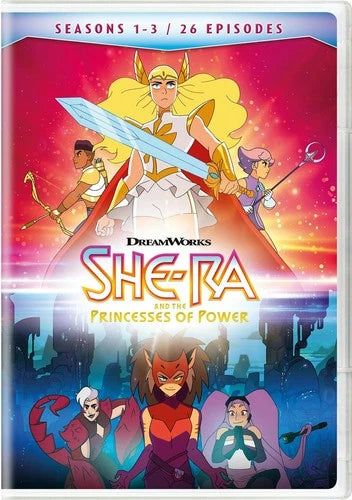 She-Ra and the Princesses of Power Seasons 1-3 DVD AJ Michalka