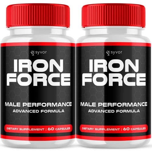 Iron Force Advanced Supplement for Men with Natural Ingredients 120 Capsules
