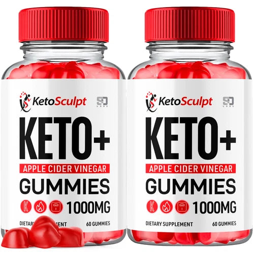 (2 Pack) Keto Sculpt Gummies - Keto ACV Gummys For Balanced Lifestyle - 120 Gums