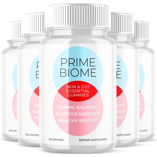 Prime Biome Skin and Gut Gummies Advanced Weight Support 1000MG Formula (5 Pack)