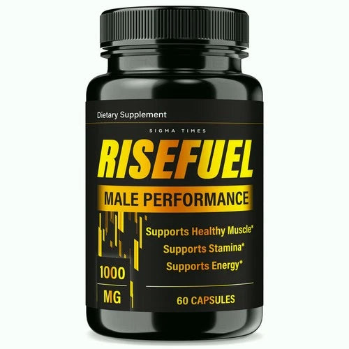 Rise Fuel for Men,  RiseFuel Natural Support for Overall Male Health 60ct