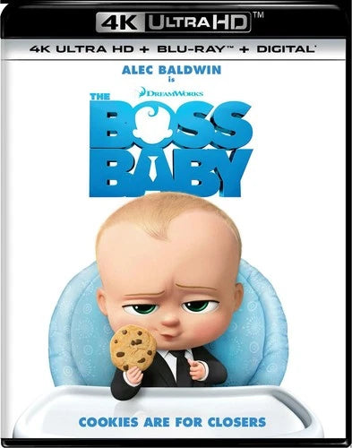 The Boss Baby 4K UHD Blu-ray Alec Baldwin NEW