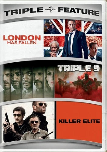 London Has Fallen / Triple 9 / Killer Elite DVD Gerard Butler