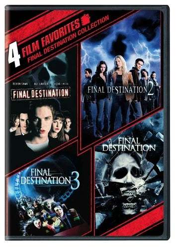 Final Destination Quadrilogy DVD Bobby Campo