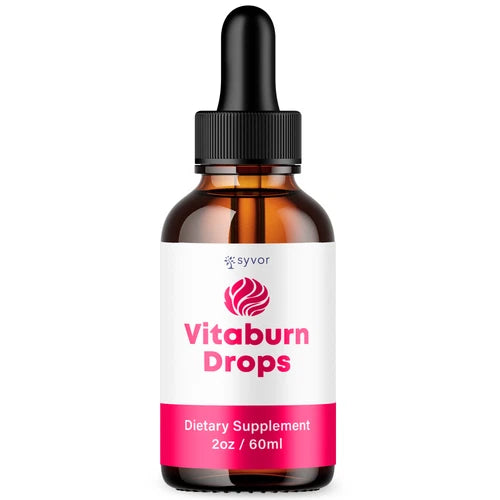 Vitaburn Drops Advanced Formula Supplement for Fitness Support Vita Burn 60ml