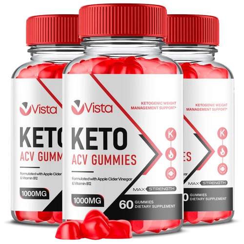 (3 Pack) Vista Keto ACV Gummies for Weight Loss and Fat Reduction  (180 Gummies)
