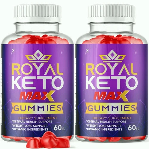 (2 Pack) Royal Keto Gummies Royal ACV Keto Gummies Weight Loss 120 Vegan Gummies
