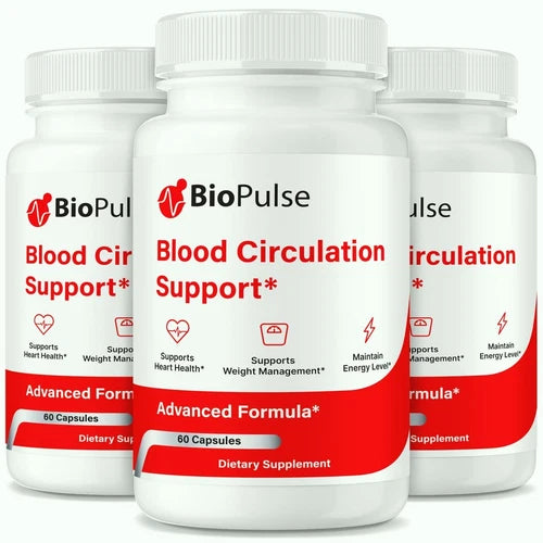 (3 Pack) BioPulse Glycogen Support Capsules, Advanced Blood Formula